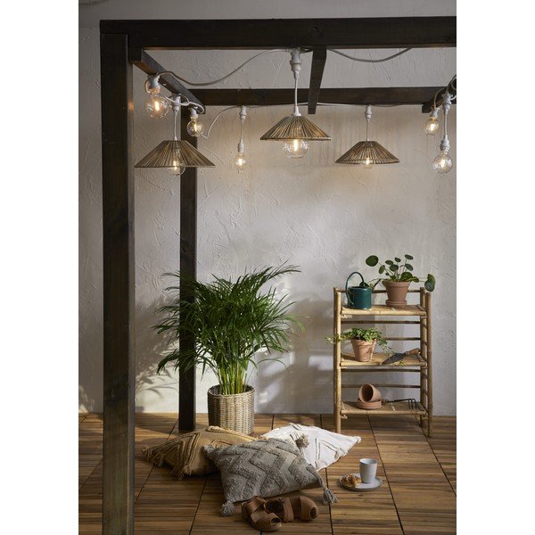 Bež senčilo ø 38 cm Vide – Star Trading-image-4