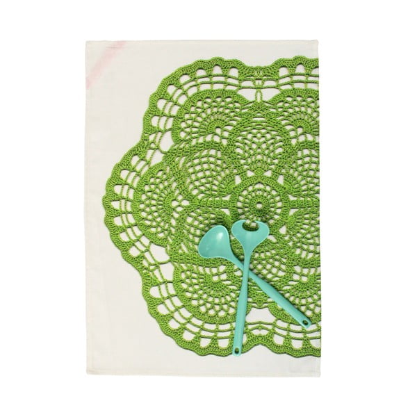 Komplet dveh bombažnih brisač za čaj Happy Friday Doily, 70 x 50 cm-image-4