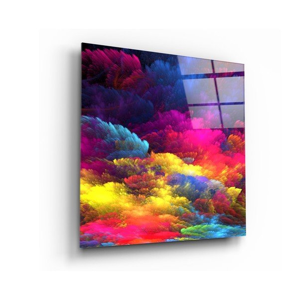 Steklena slika Insigne Color Burst, 40 x 40 cm