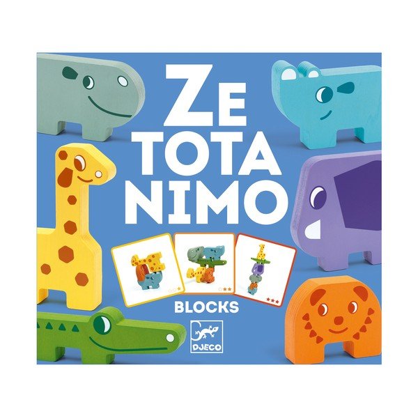 Otroška lesena sestavljanka v obliki živali Djeco Puzzle-image-1