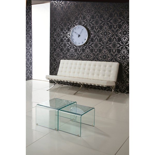 Steklene mizice v kompletu 2 ks 44.5x49 cm Cristal – Tomasucci-image-1