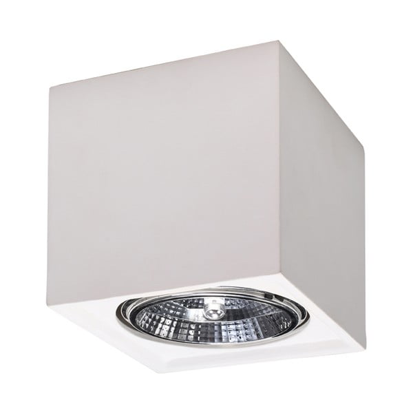 Bela stropna svetilka 14x14 cm Duozone – Nice Lamps