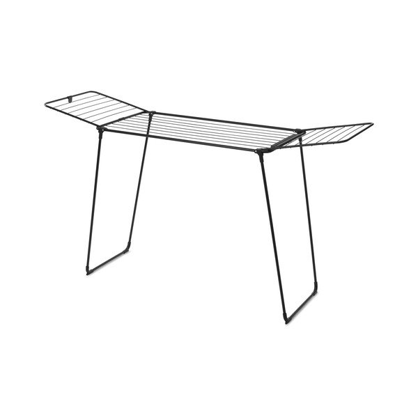 Mat črno stojalo za sušenje perila 22 m HangOn Too – Brabantia-image-4