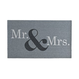 Siv predpražnik Zala Living Design Mr. & Mrs., 50 x 70 cm