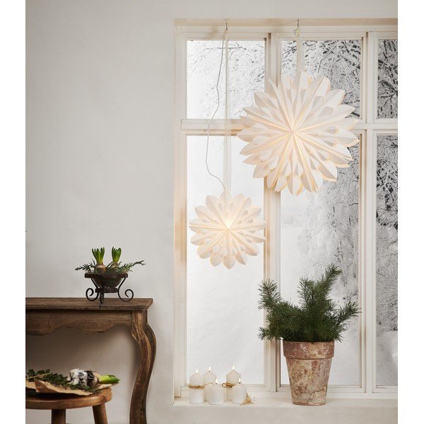 Bela božična svetlobna dekoracija Star Trading Clipp-image-2