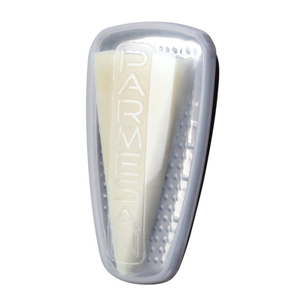 Strgalo iz nerjavečega jekla s pokrovom za parmezan Fackelmann Food & More-image-3