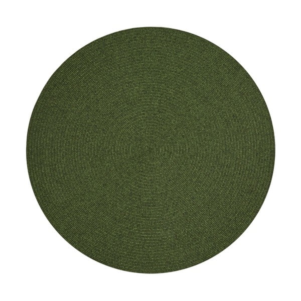 Zelena okrogla zunanja preproga ø 150 cm - NORTHRUGS