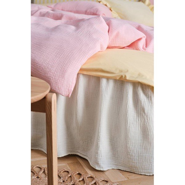 Kremno belo pregrinjalo iz muslina 90x200 cm Amilia – Jotex-image-1