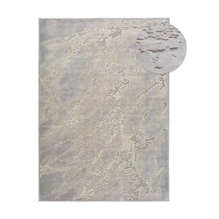 Sivo-bež viskozna preproga Universal Margot Marble, 200 x 300 cm