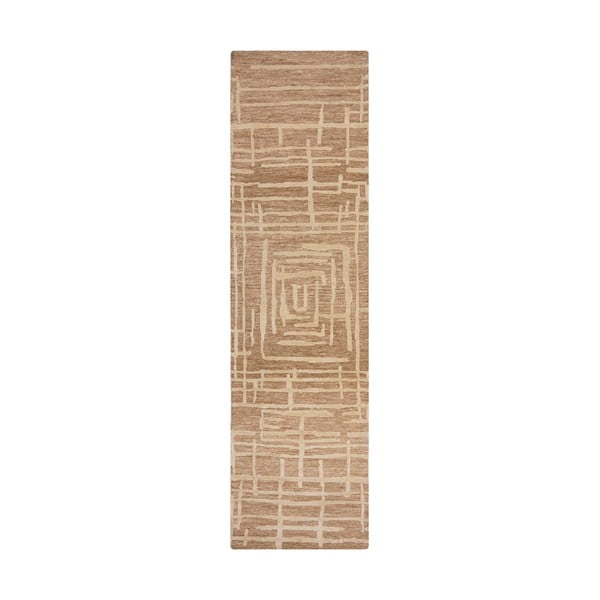 Bež tekač 80x300 cm Elliot – Flair Rugs