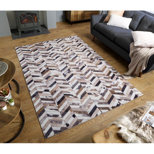 Rjava preproga Flair Rugs Jesse, 160 x 230 cm-image-4
