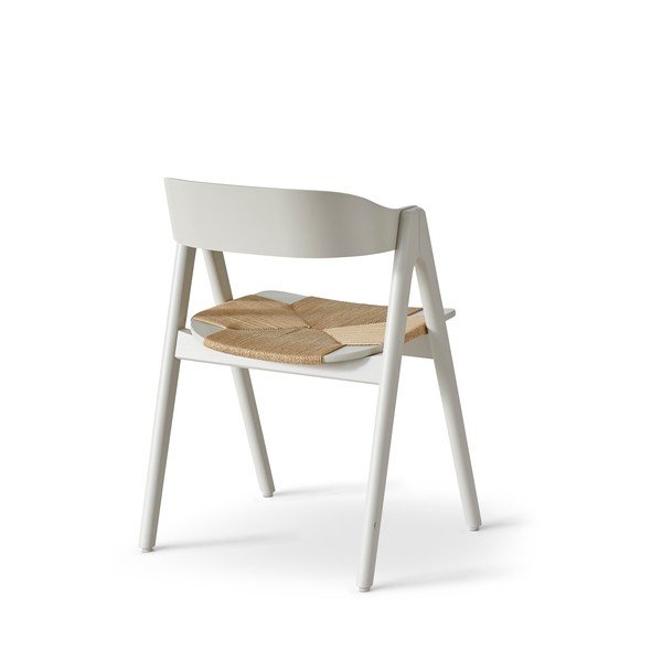 Jedilni stol iz bež bukovega lesa s sedežem iz ratana Findahl by Hammel Mette-image-3