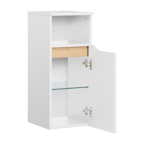 Bela visoka stenska kopalniška omarica 30x72 cm Set 857 – Pelipal-image-1