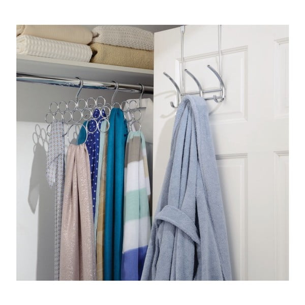 Viseči kovinski obešalnik za šale in rute Axis – iDesign-image-3