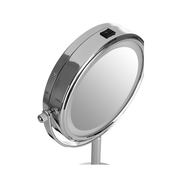 Kozmetično ogledalo z lučjo/povečevalno (2x povečava) ø 15 cm Cassini – Premier Housewares-image-4