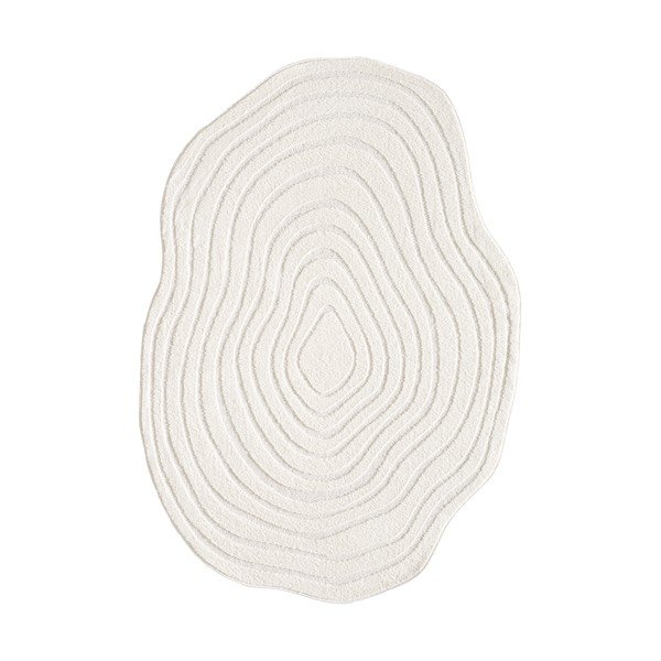 Kremno bela preproga 160x230 cm Pebble – ESTE