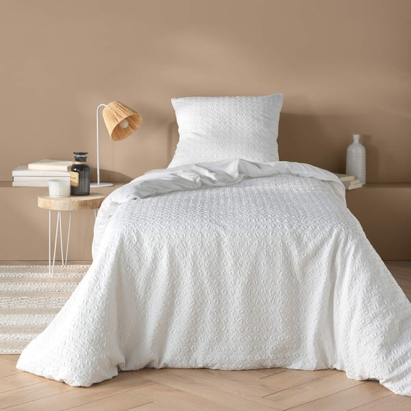 Bela enojna posteljnina iz mikrovlaken 140x200 cm Litea – douceur d'intérieur