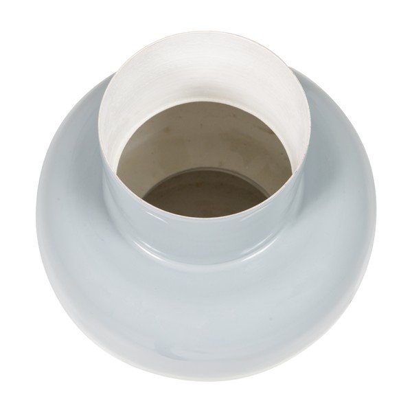 Svetlo siva kovinska vaza (višina 27 cm) Auri – WOOOD-image-2