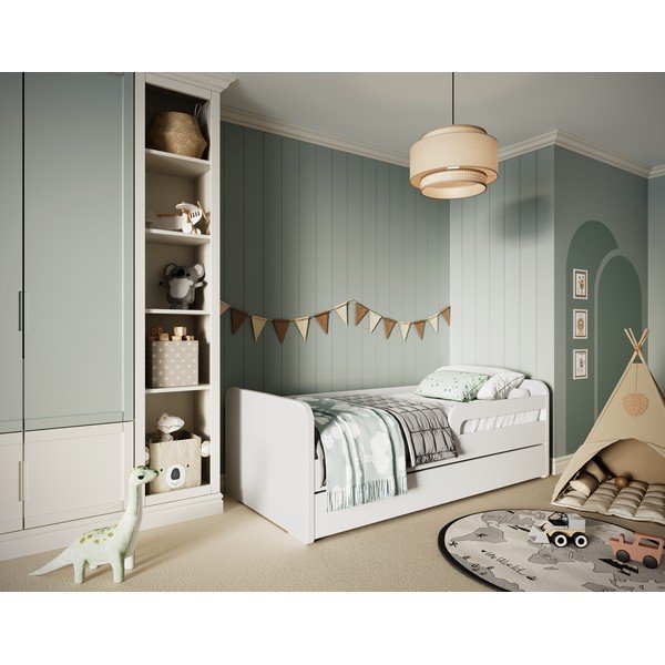 Bela otroška postelja z letvenim dnom 80x200 cm Duuli – ELTAP-image-3