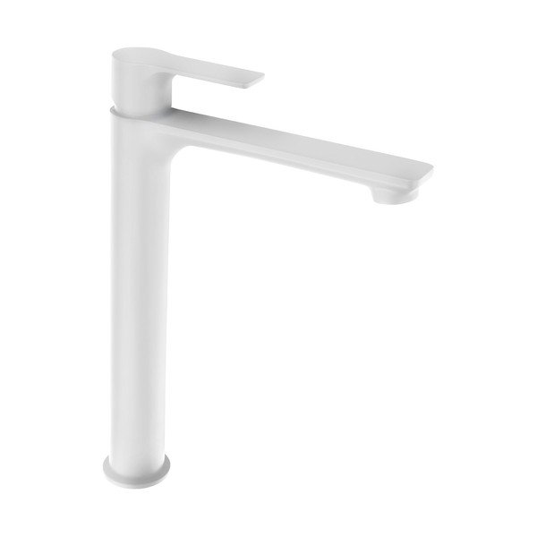 Bela stoječa armatura za umivalnik Pax – Sapho