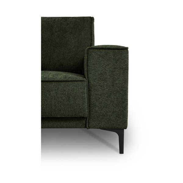 Zelena kotna sedežna garnitura iz šenilje (levi kot/z ležalnikom) Copenhagen – Scandic-image-4