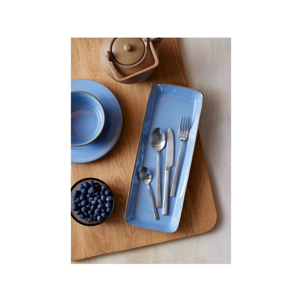 Jeklen pribor v mat srebrni barvi 16 ks – Bitz-image-4