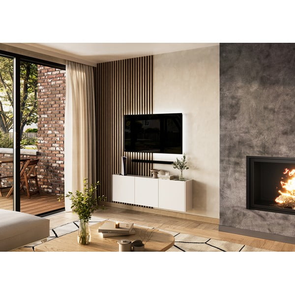 Bela TV omarica 138x45 cm Piana – Germania-image-1