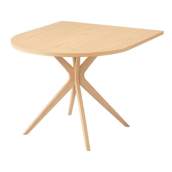 Jedilna miza iz masivnega jesena 90x90 cm Jubi – Ragaba