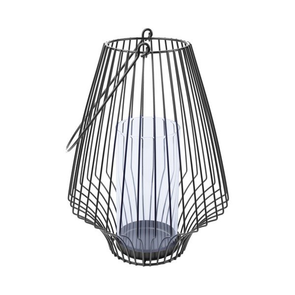Kovinska lanterna (višina 34 cm) – Ego Dekor