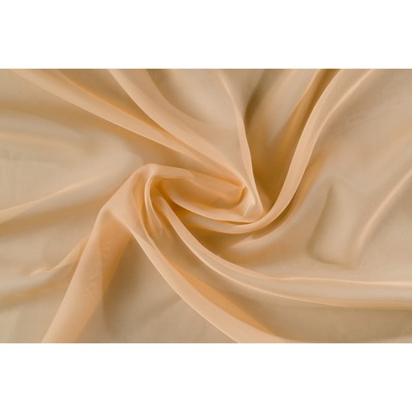 Oranžna prosojna zavesa 300x260 cm Voile – Mendola Fabrics-image-3