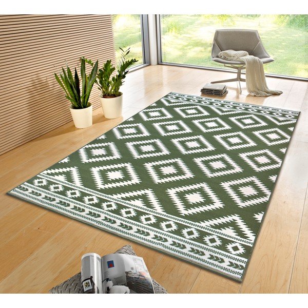 Zelena preproga 230x160 cm Ethno - Hanse Home-image-1