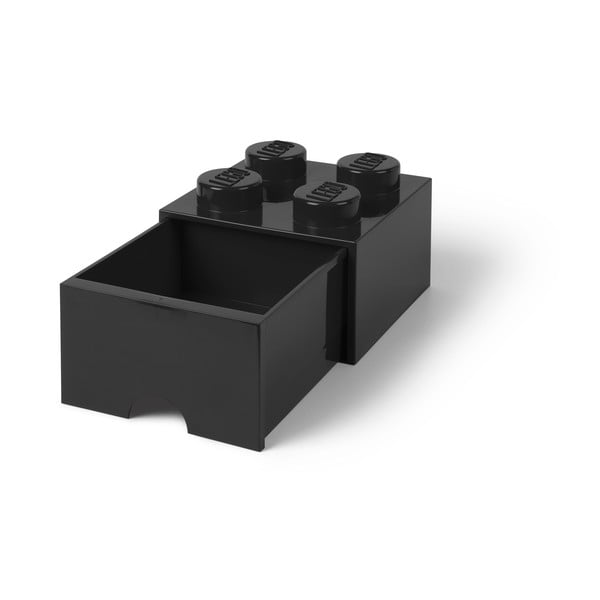 Črna kvadratna škatla za shranjevanje LEGO®-image-4
