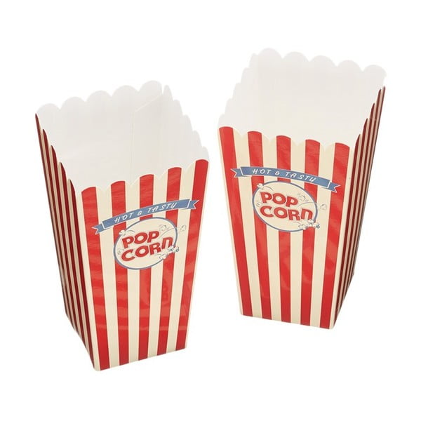Komplet 6 skodelic za popcorn Kitchen Craft Stateside