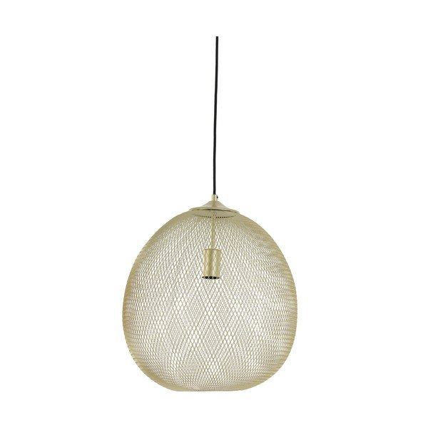 Viseča svetilka v zlati barvi s kovinskim senčilom ø 40 cm Moroc – Light & Living