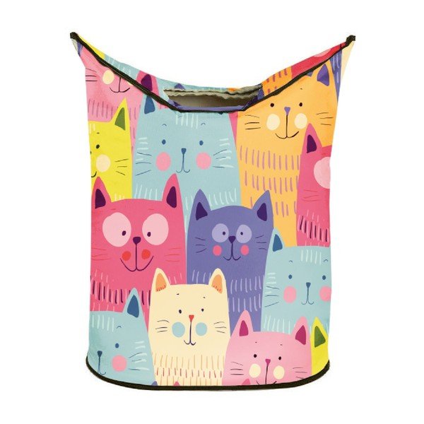 Košara za shranjevanje Butter Kings Cats in Colours, 60 l-image-1