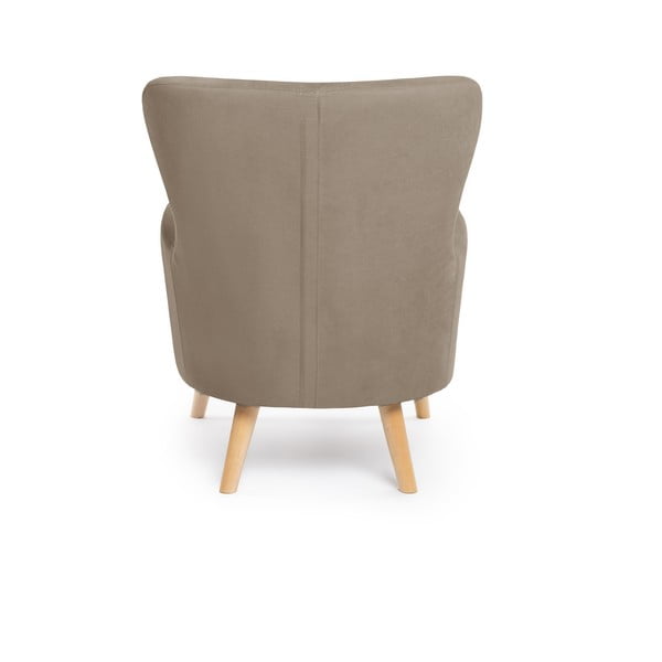Bež fotelj z naslonom Noemye – Bonami Selection-image-4