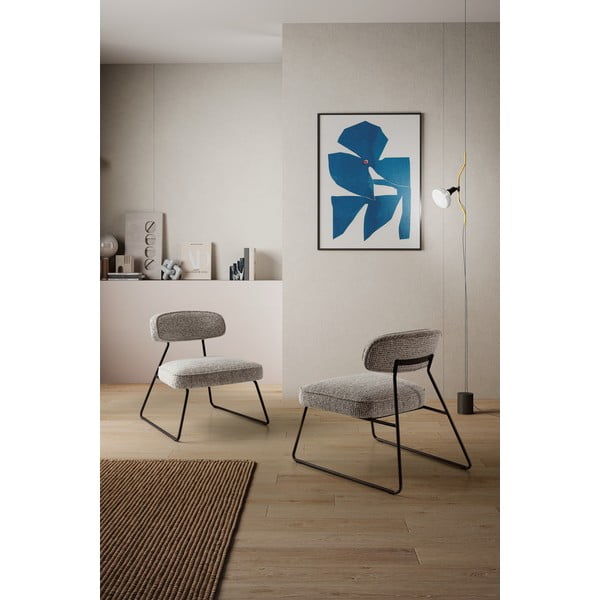 Črno-bel fotelj Elon – Marckeric-image-1