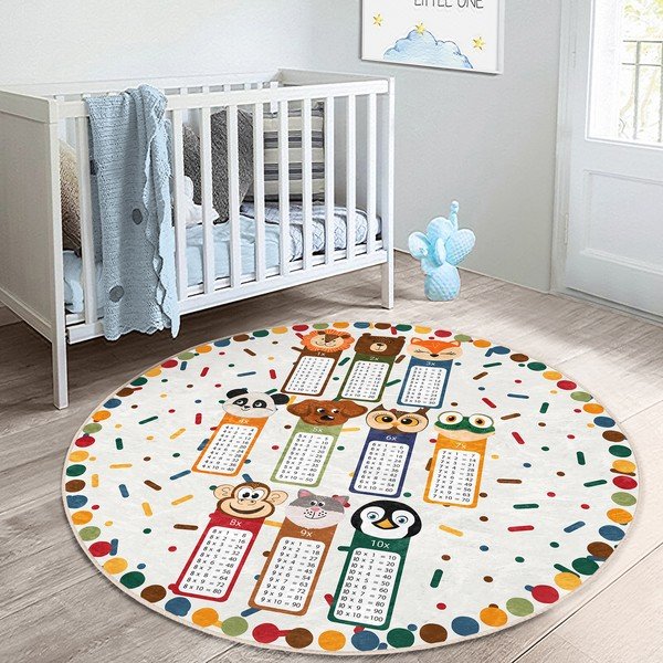 Otroška preproga ø 80 cm Comfort – Mila Home-image-1