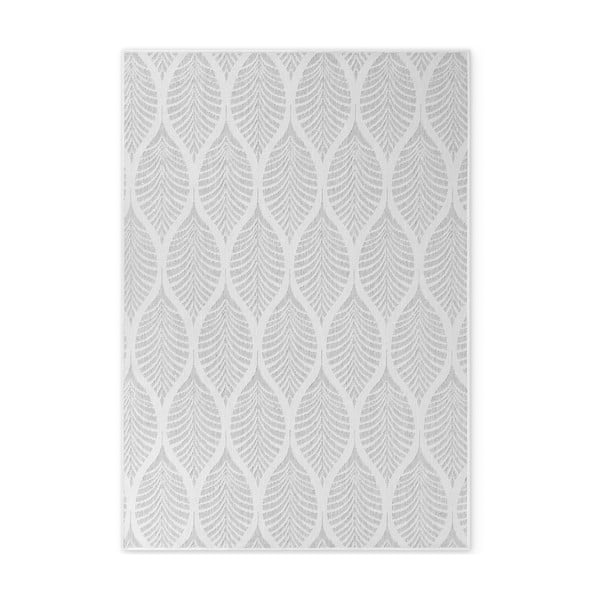 Sivo-slonokoščena notranja in zunanja preproga 160x230 cm Duet Liora – NORTHRUGS