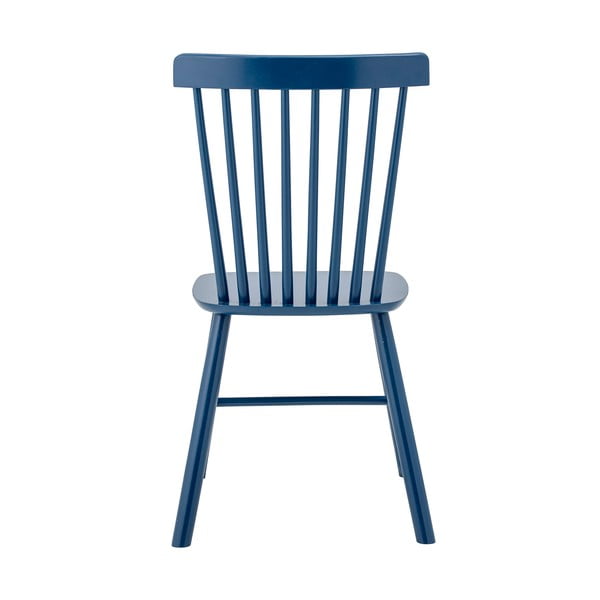 Modri jedilni stoli v kompletu 2 ks iz masivnega kavčukovca Mill – Bloomingville-image-4