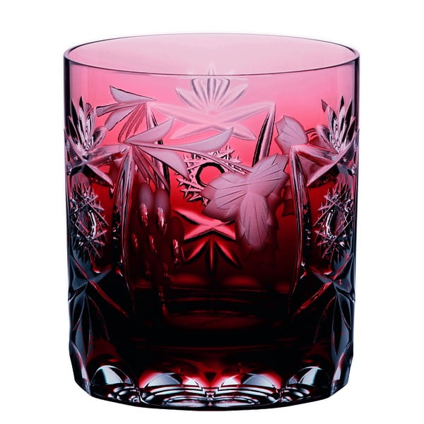 Rdeč kozarec za viski iz kristalnega stekla Nachtmann Traube Whisky Tumbler Copper Ruby, 250 ml