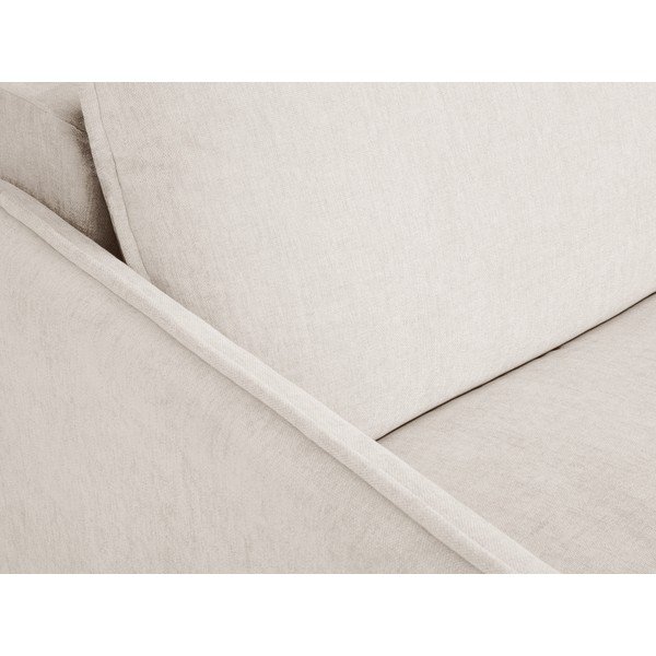 Bež raztegljiva sedežna garnitura 166 cm Dalida – Micadoni Home-image-1