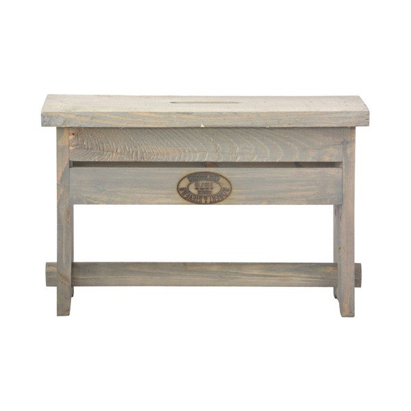 Esschert Design Trinity škatla za orodje iz borovega lesa / stolček-image-2