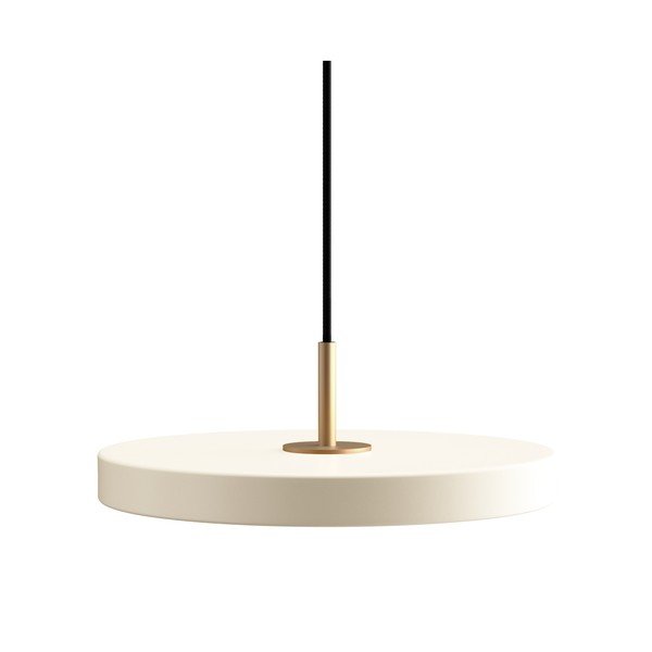 Bela LED viseča svetilka s kovinskim senčnikom ø 31 cm Asteria Mini – UMAGE