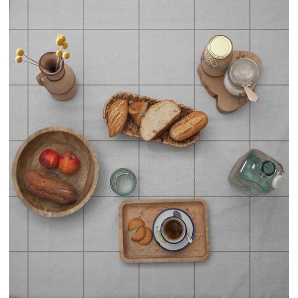 Namizni prt Really Nice Things Grey Lines, 140 x 140 cm-image-2