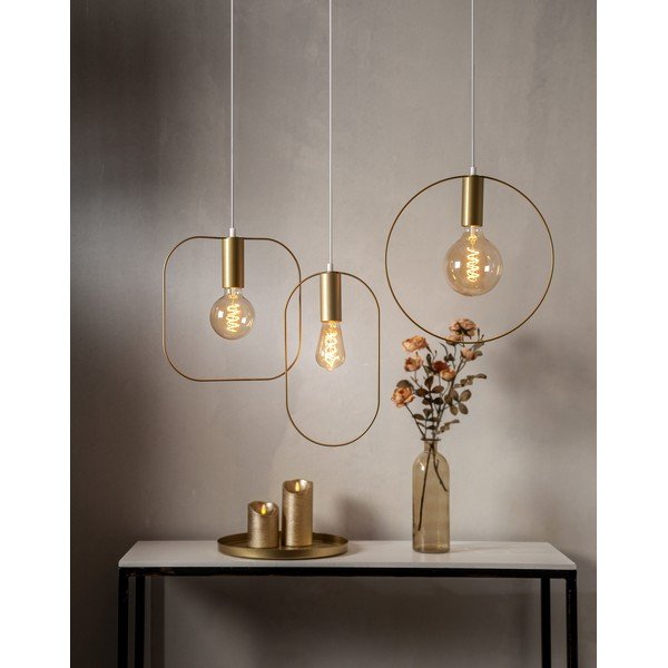 Viseča svetilka v zlati barvi Shape – Star Trading-image-4