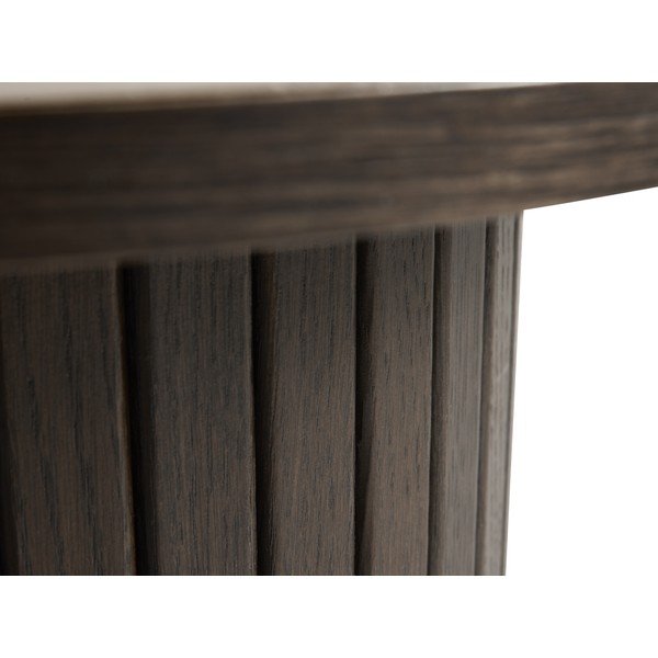 Okrogla stranska mizica s keramično ploščo ø 50 cm Enna – Unique Furniture-image-3