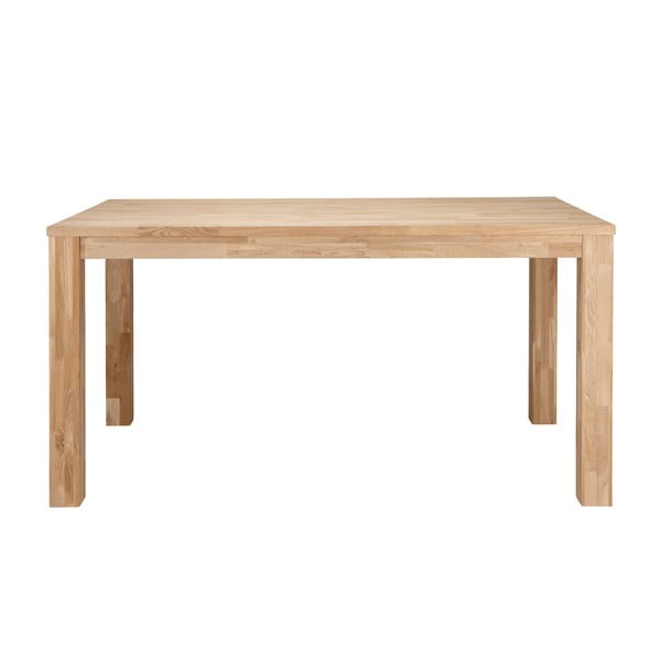 Lesena jedilna miza WOOOD Largo neobdelana, 180x85 cm