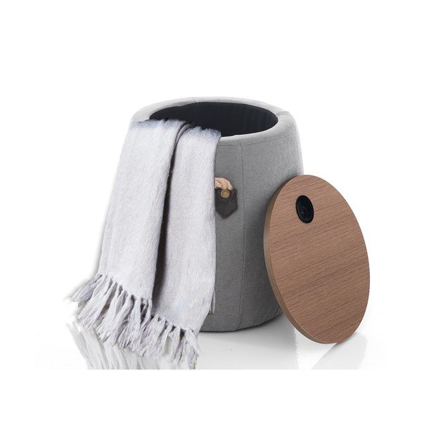 Siv puf s prostorom za shranjevanje Tomasucci Barril, ø 40 cm-image-2