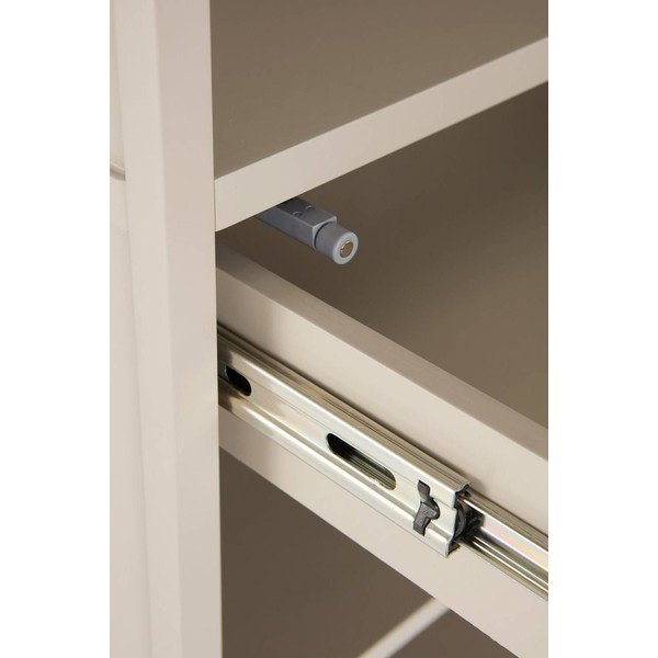 Bež garderobna omara iz MDF plošč 50x210x55 cm Kipp – Jotex-image-1